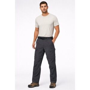 The North Face Paramount Peak Convertible Pants Men's M Gray Hiking UPF 30